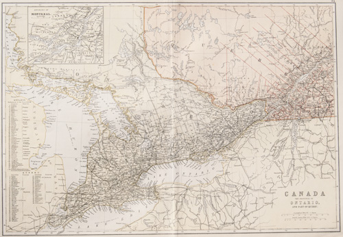 British North America
The Dominion of Canada (1882)